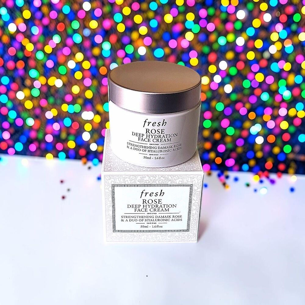 Fresh Rose Deep Hydration Face Cream by Fresh 1.6 fl oz Brand New In Box